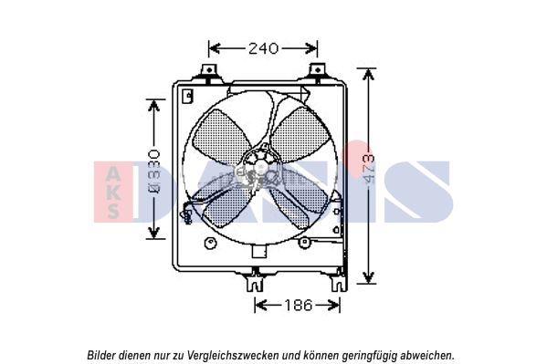 AKS DASIS Ventilators, Motora dzesēšanas sistēma 112029N